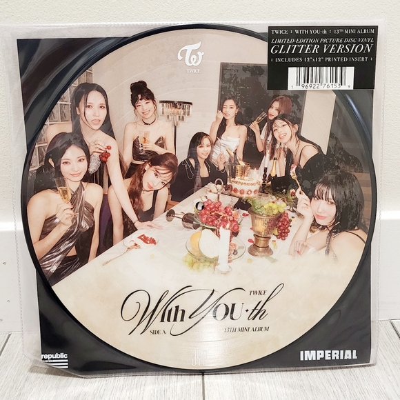Twice | Media | Twice With Youth Glitter Version Vinyl Limited